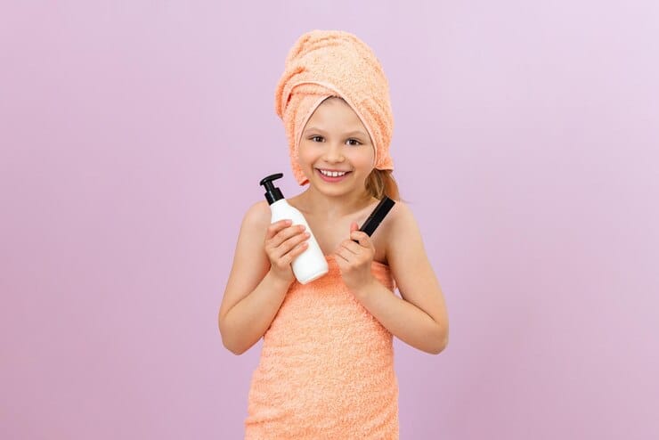 little-girl-is-going-spread-cream-heLittle girl-body-after-shower-children-s-body-hygiene-joyful-child-with-towel-his-head_222185-4019